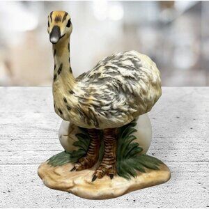 Vintage Figurine Royal Cornwall Linda Powell Baby Animals of the World Ostrich